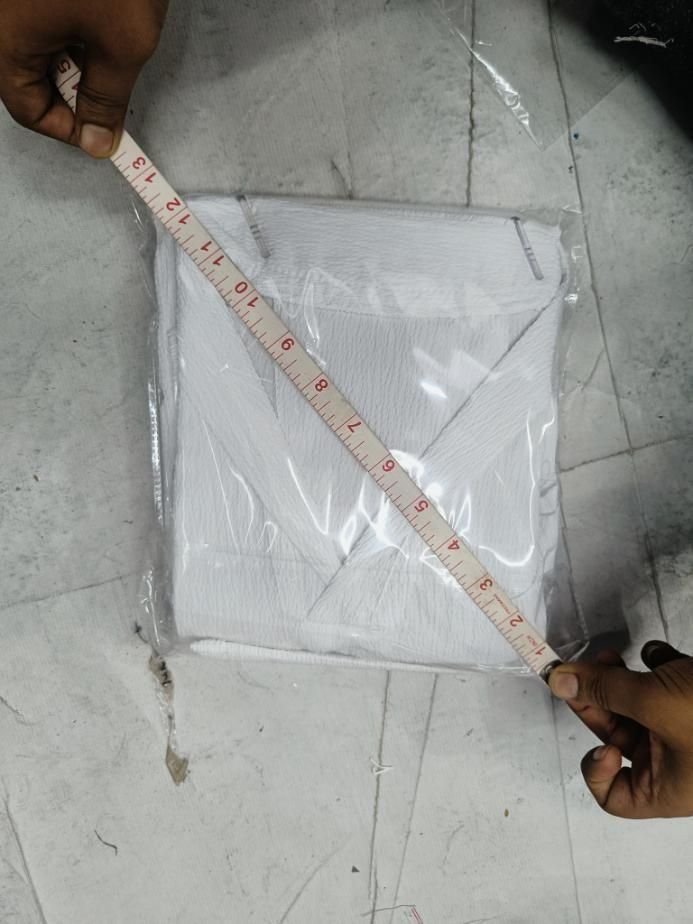 Men's Crinkled Co-Ord Set Black